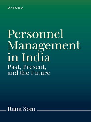cover image of Personnel Management in India and Worldwide